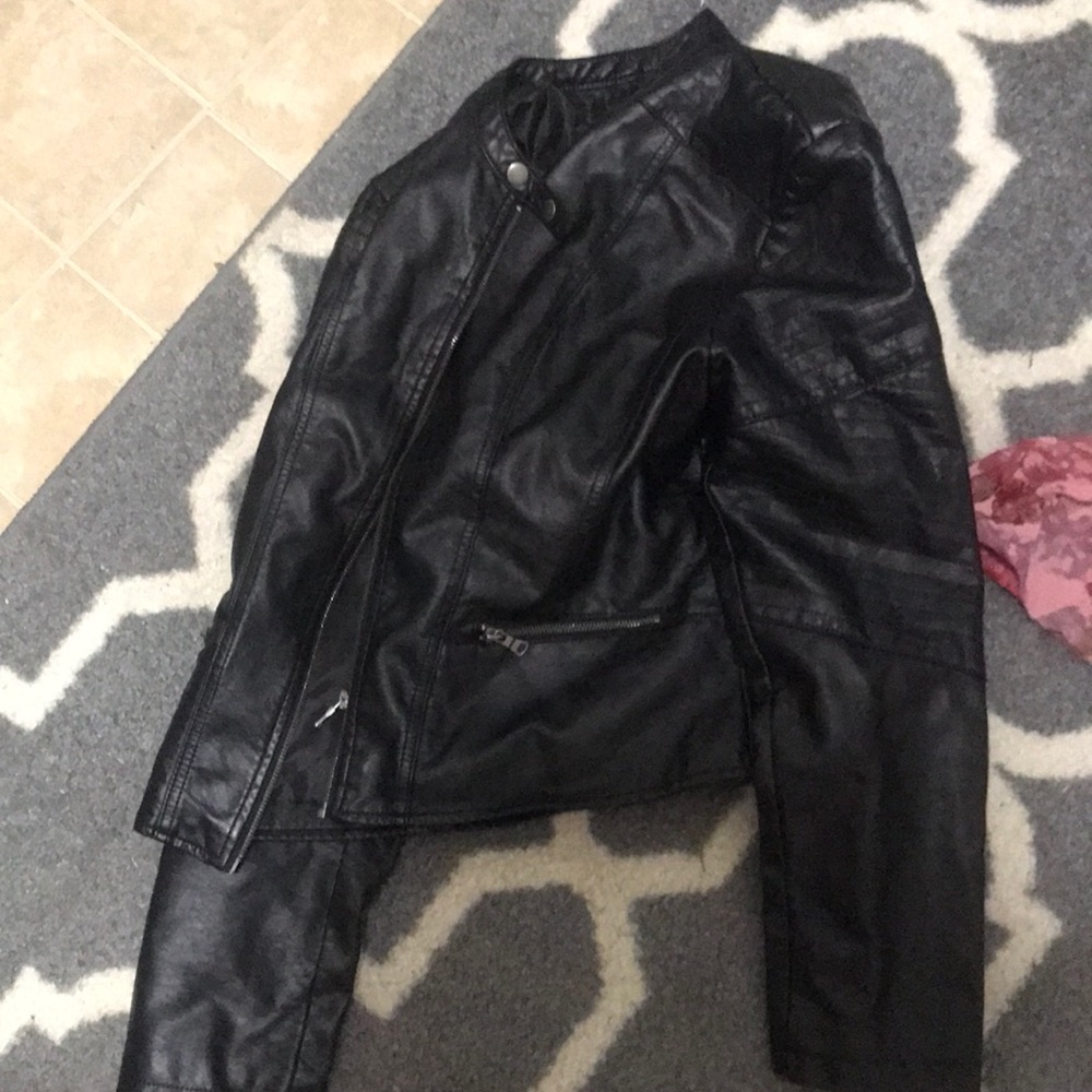 Leather jacket